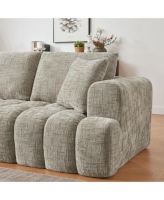 Streamdale Chenille L-Shape Luxury Sectional Oversized Sofa Sleeper Couch