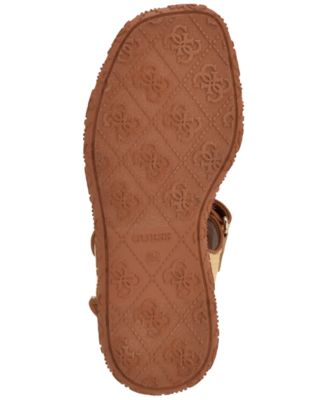 Women's Lanara Strappy Sporty Quattro G Platform Footbed Sandals