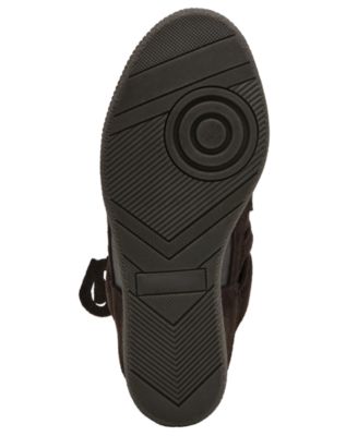 Women's Mavis High-Top Lace-Up Wedge Sneakers