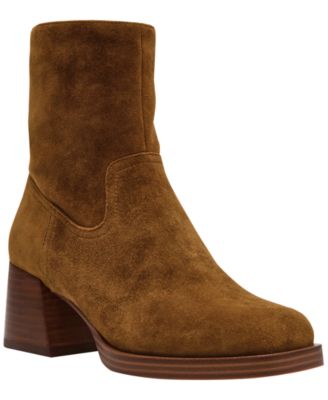 Women's Latches Block Heel Booties