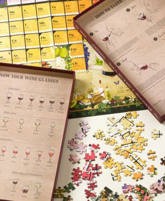 Periodic Table of Wine Jigsaw Puzzle