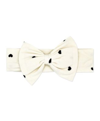 Baby Girls' Tiny Hearts Print Top, Leggings and Headband, 3-Piece Set