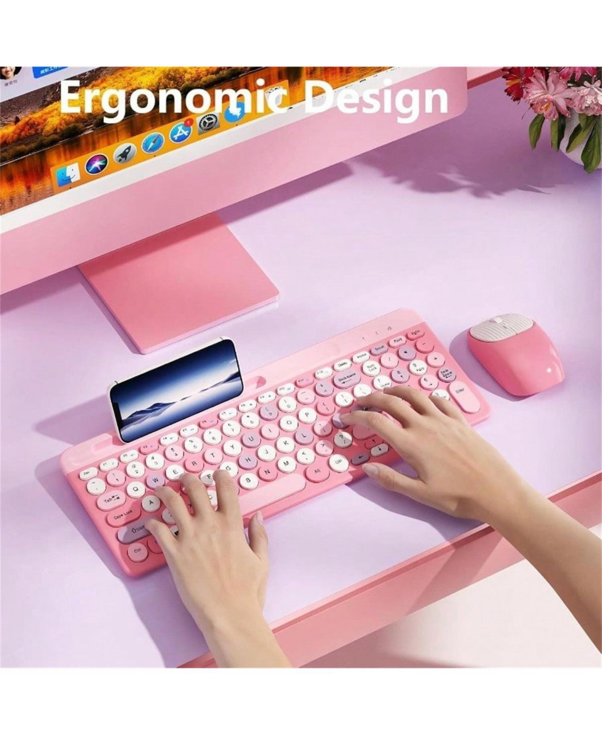 Wireless Keyboard and Mouse Combo