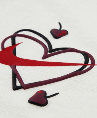 Girls' Toddler 2T-4T Cherry Crewneck T-Shirt and Dri-FIT Tempo Shorts, 2-Piece Set