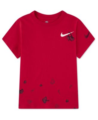 Girls' 4-6X Cherry Ringlet Graphic Crewneck T-Shirt
