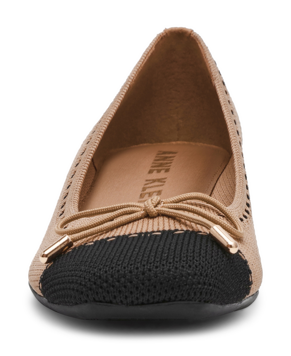 Anne Klein Wesson Wedge Pump In Brown