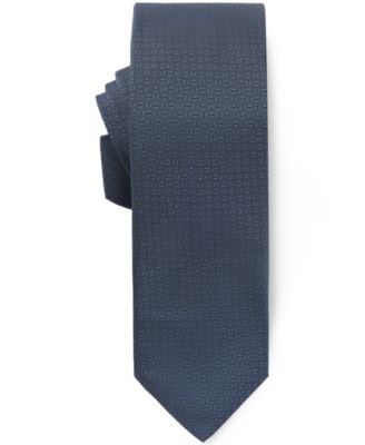 Men's Silk Blend Jacquard-Pattern Tie