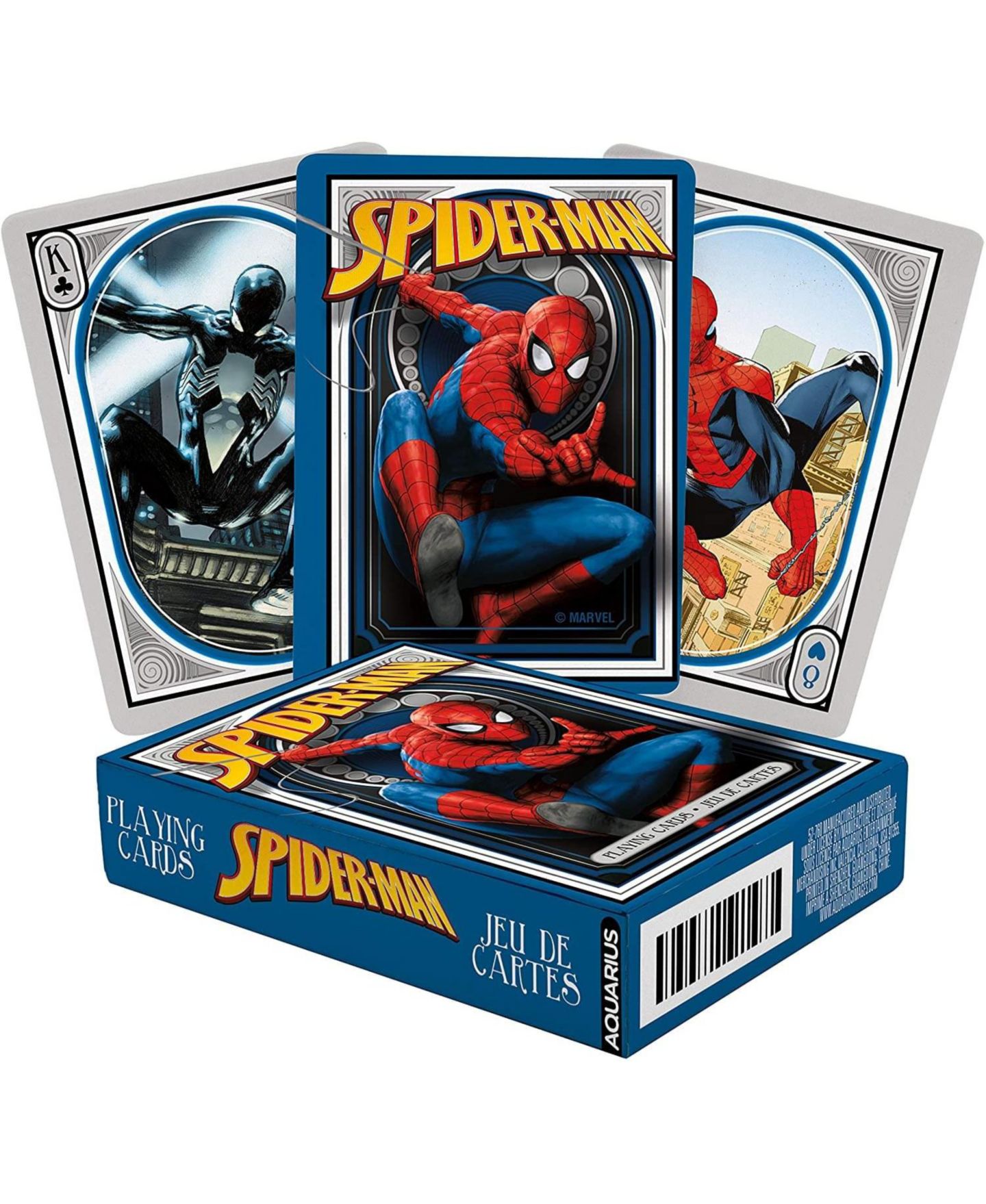 Детские игрушки NMR Distribution Marvel Spider-Man Nouveau Playing Cards — фото 1