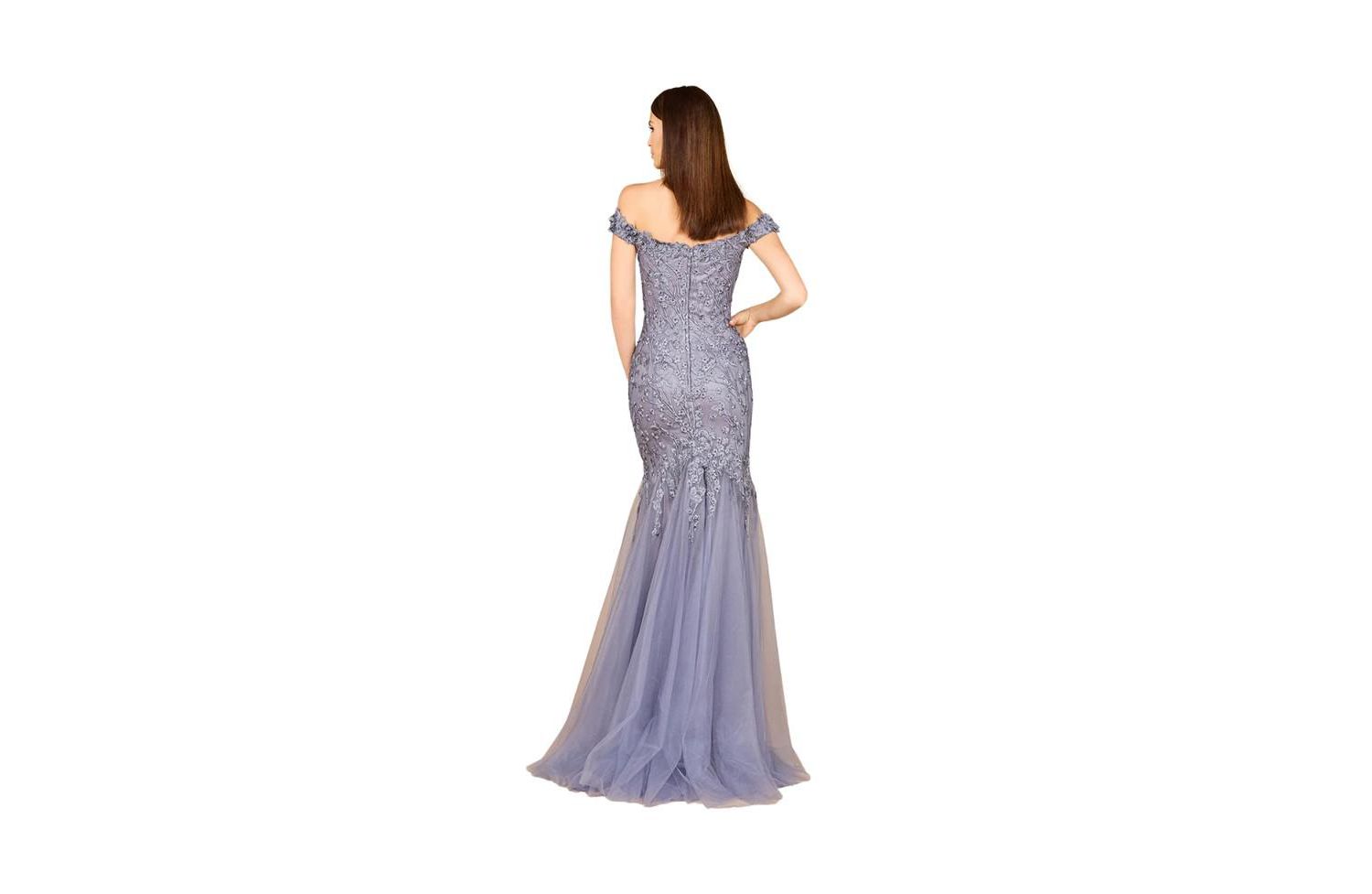 Women's Off Shoulder Mermaid Gown