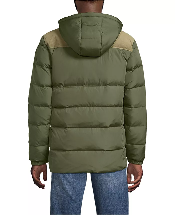 Men's Corduroy Max 600 Down Puffer Hooded Jacket - thumbnail 2