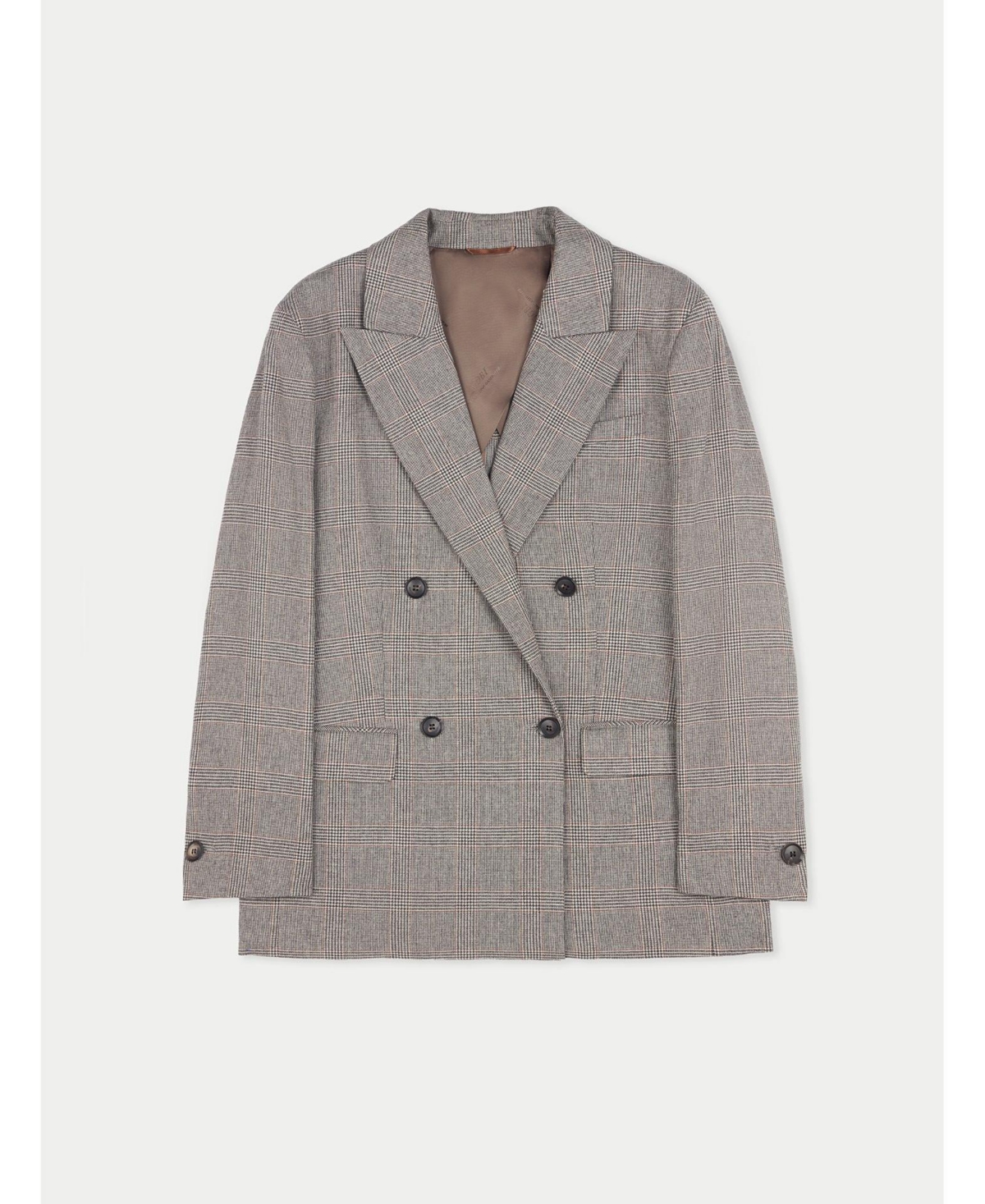 Gobi Cashmere Women's Double-Breasted Blazer