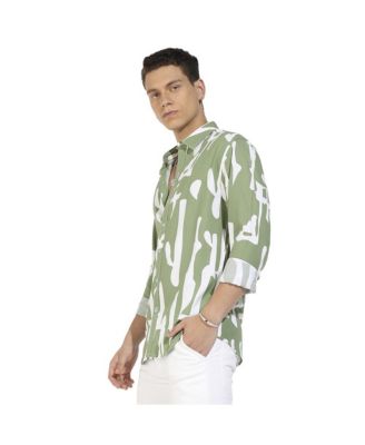 Men's Abstract Print Shirt
