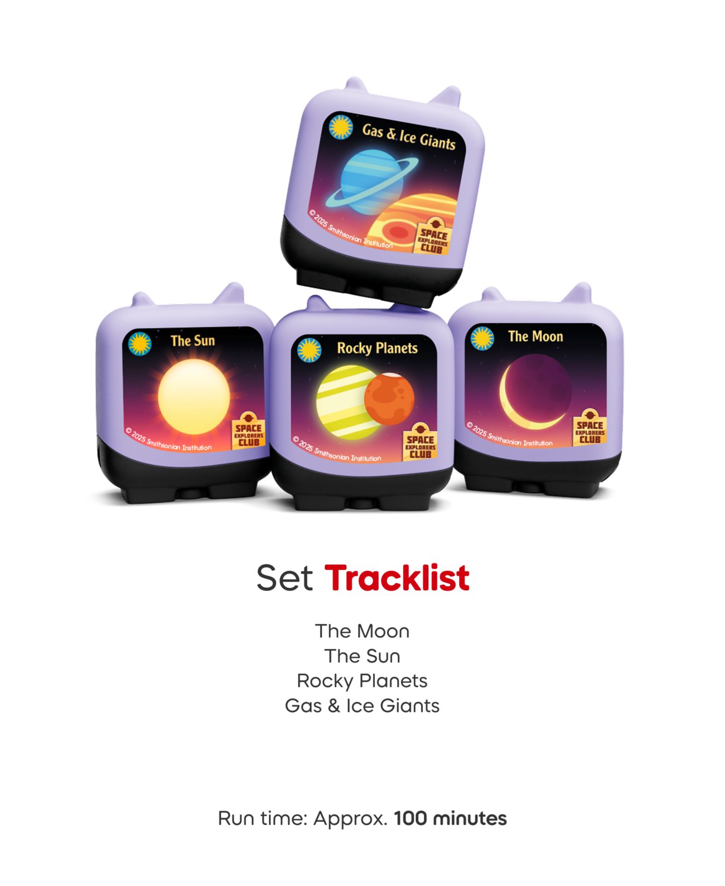 Детские игрушки Tonies Space Explorers Club Clever, 4-Pack — фото 7