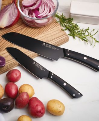 Noir 2-Pc. Asian Knife Set