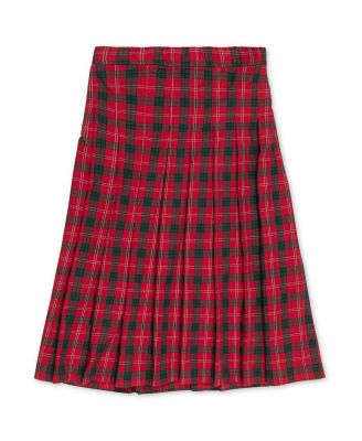 Women's Organic Pleated Midi Skirt
