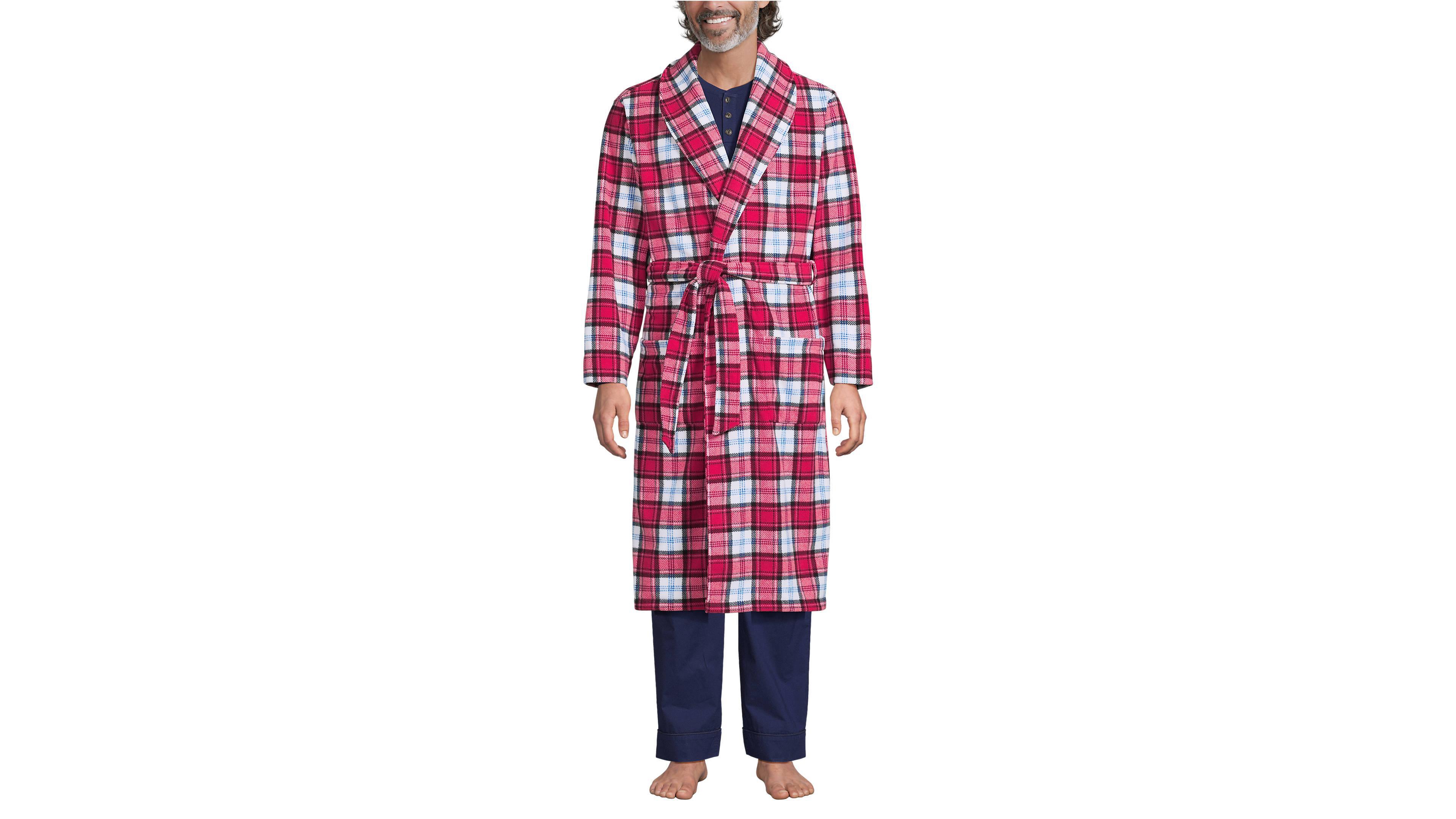 Lands' End Men's Fleece Robe