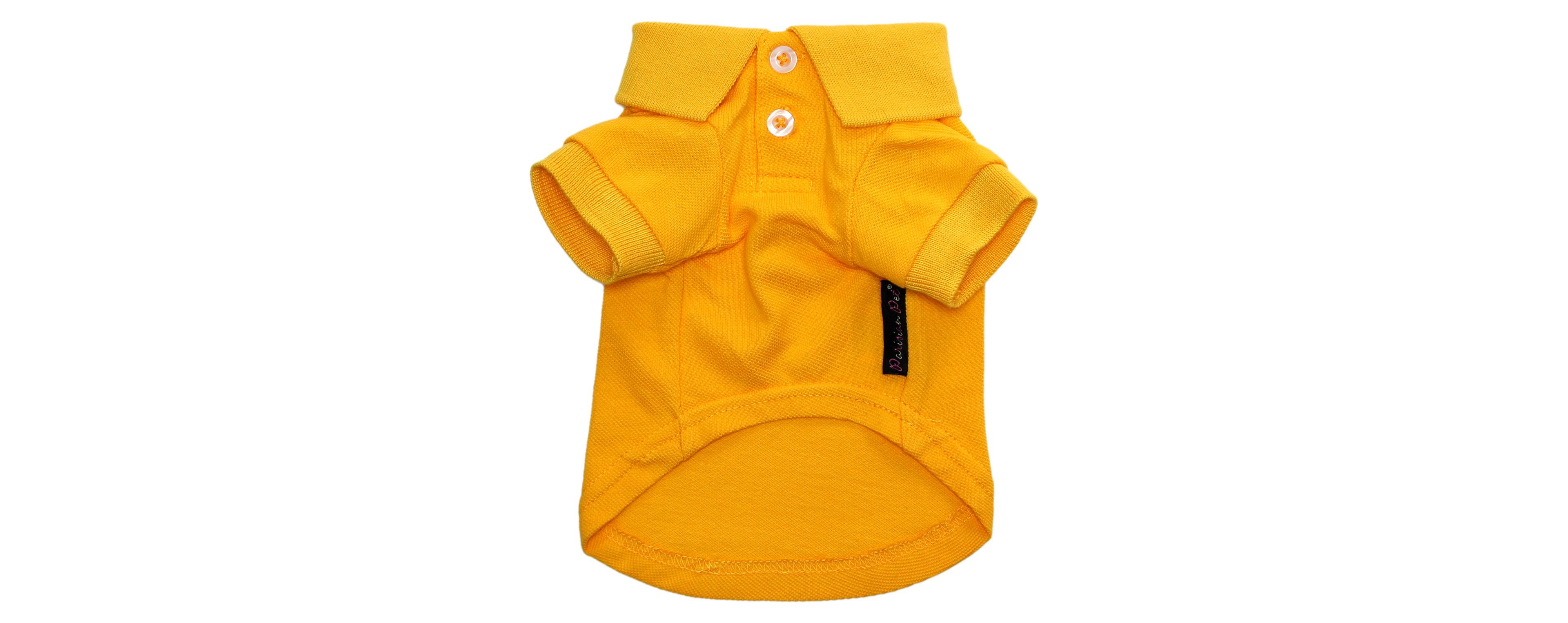 Parisian Pet Polo Yellow