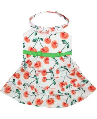 Red Poppies Boho Dress