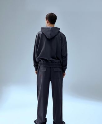 Men's Unisex Cotton Two-Cord Hoodie