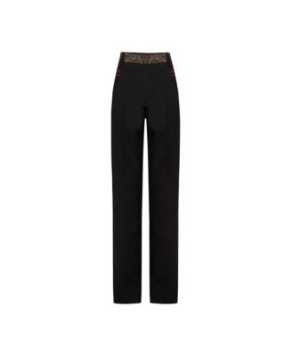 Women's Men's Cotton-Blend Kangaroo-Waistband Pants