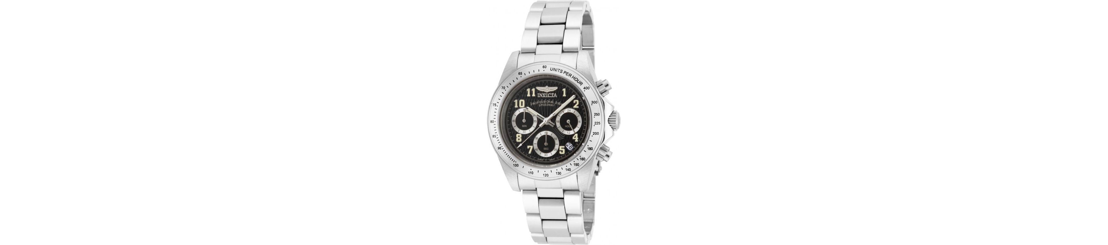 Invicta Men's 17025 Speedway Quartz Chronograph Black Dial Watch