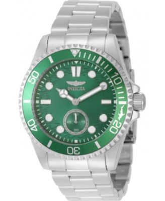 Men's 49423 Pro Diver Quartz VD78 Green Dial Watch