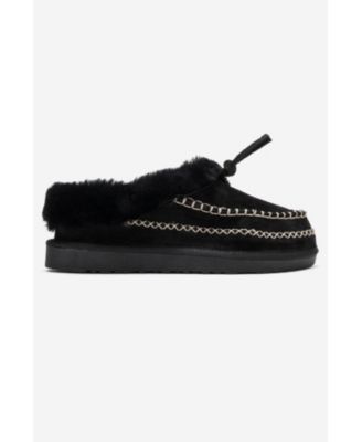Noriel Leather Moccasin Slippers (Women)