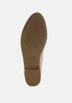 Womens Noltas Horsebit Embellished Flat Loafers