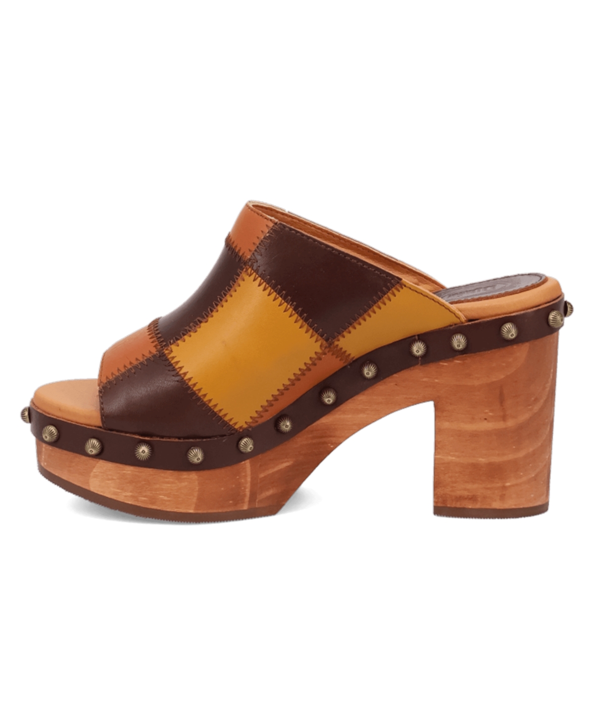 Dingo Women's Mosaic Wooden Sandal