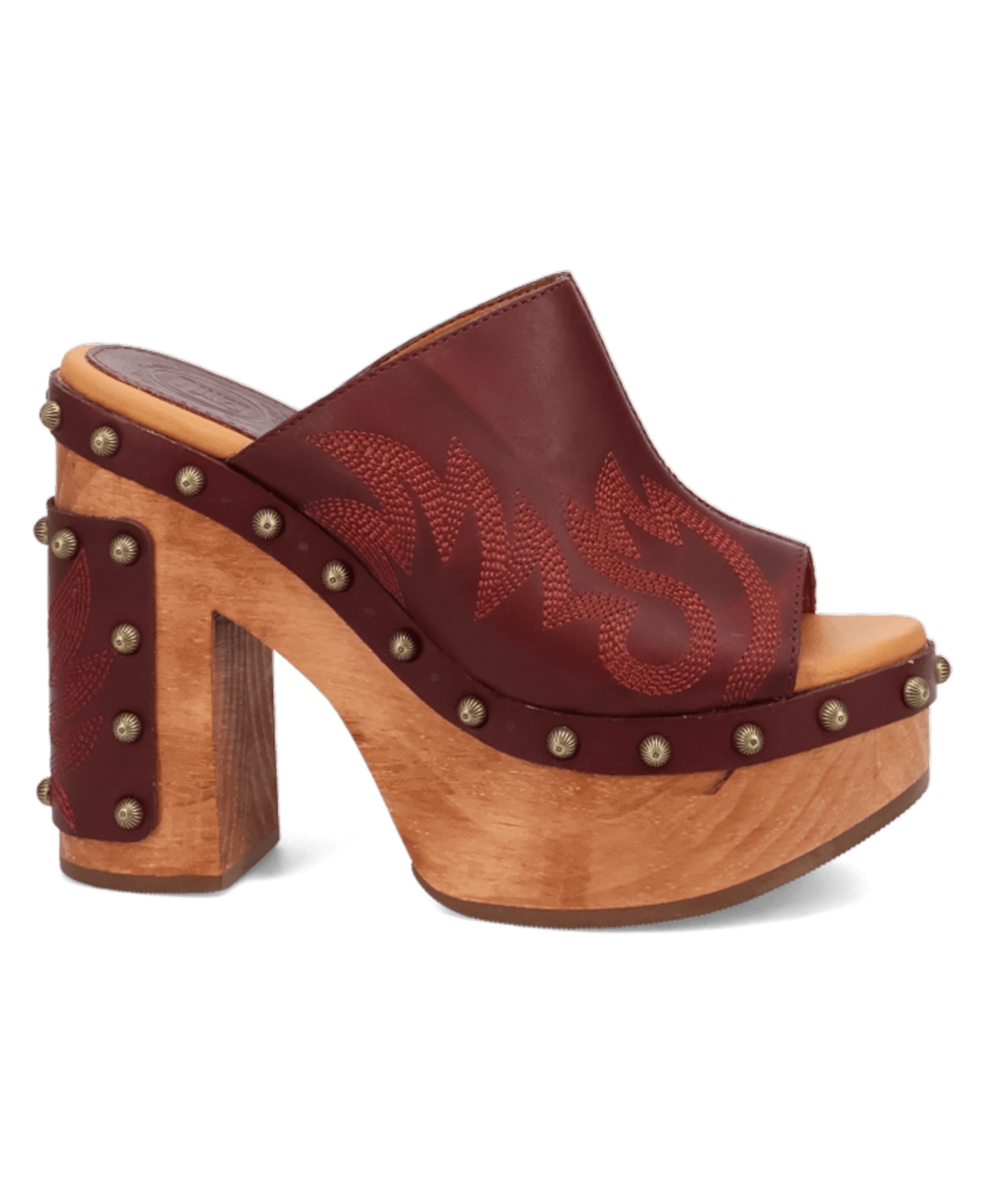 Dingo Women's Free Spirit Wooden Sandal