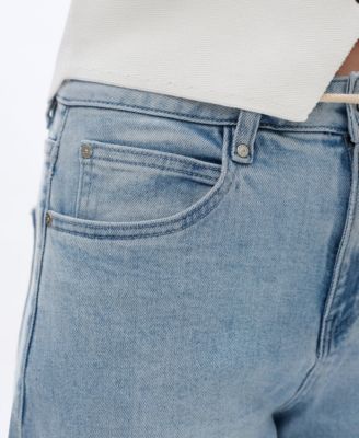 Women's High-Rise Drawstring Baggy Wide-Leg Jeans