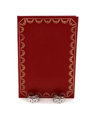 Maillon Panthere 3 Row Hoop Earrings