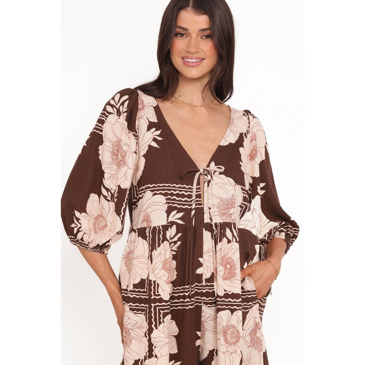 Petal and Pup Women's Henley Romper