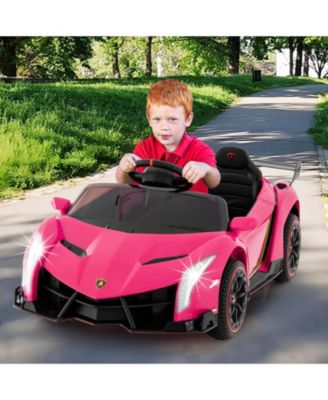 12V Licensed Lamborghini 4WD Kids Ride-on Sports Car with 2.4G Remote