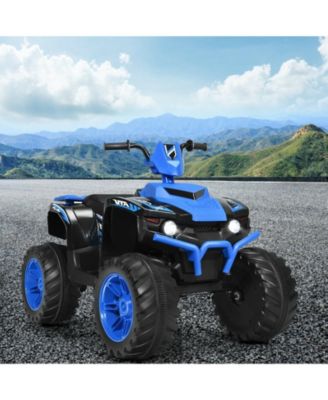 12V Kids Ride on ATV with LED Lights and Treaded Tires and LED lights