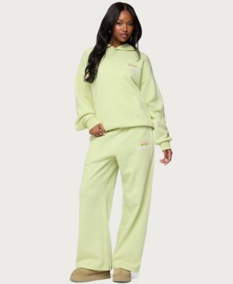 Women's Matcha Lover Straight Leg Sweatpants
