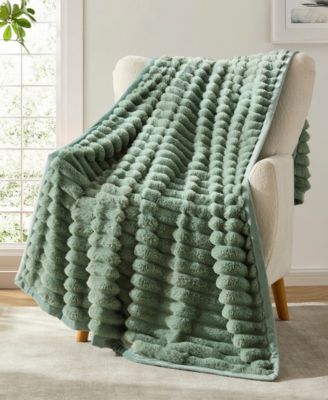 Ultra Plush Raschel Mink Blanket, Twin/Full