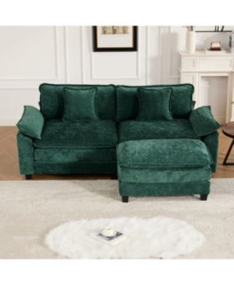 Cloud Couch: Ultimate Comfort Chenille Sofa with Ergonomic Support