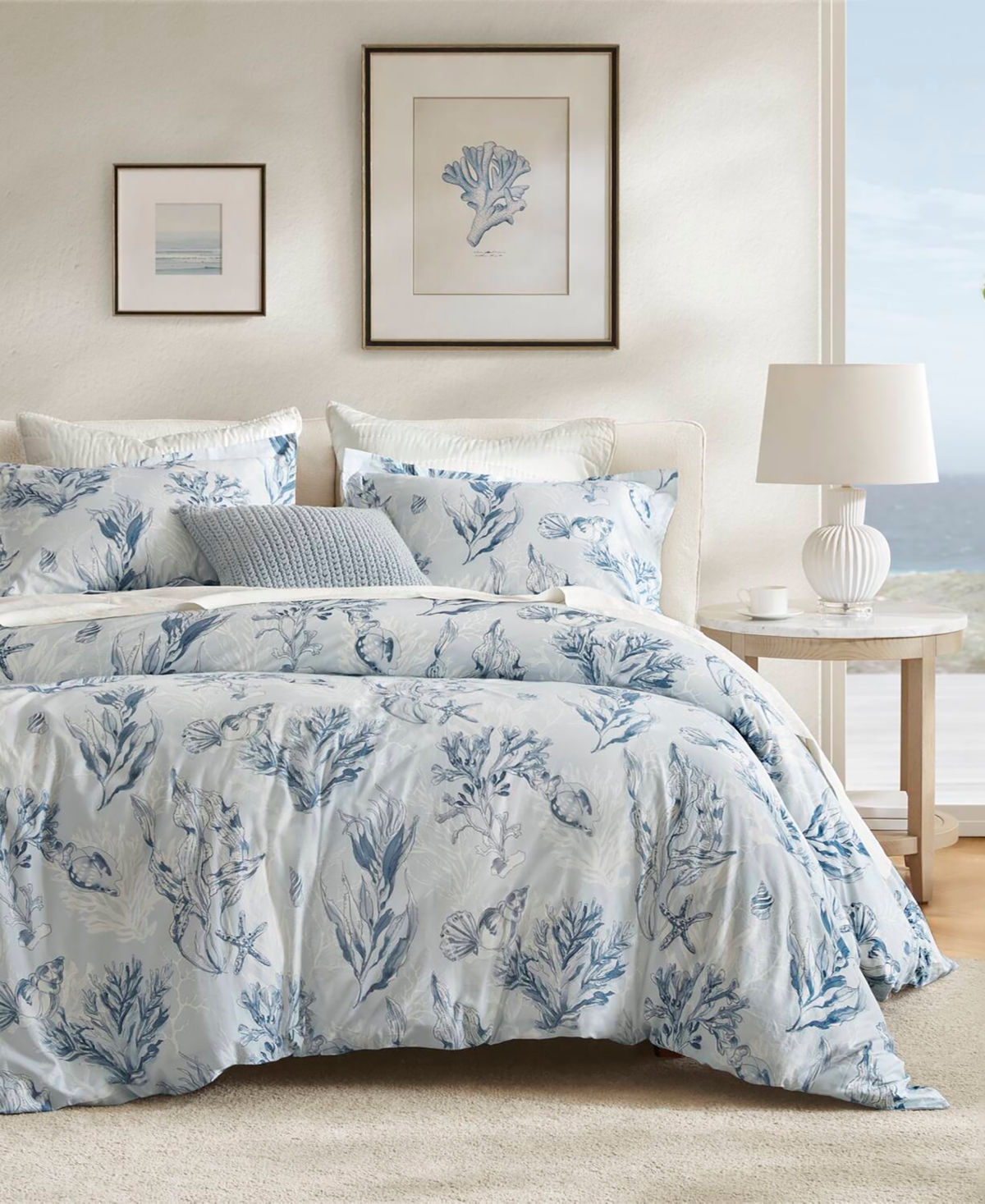 Harbor House Botanical Floral 3-Pc. Duvet Cover Set