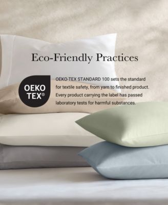 Sateen 400-Thread Count Cotton 2-Pc. Pillowcase Set, King