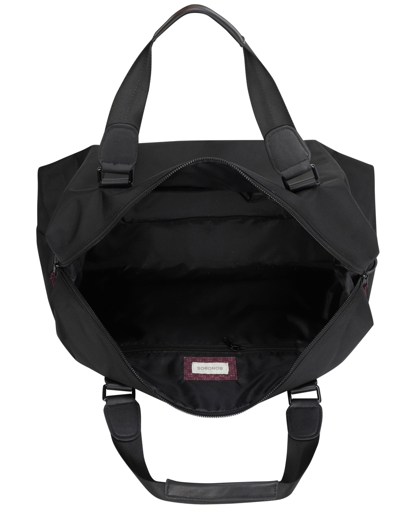 Мужская сумка Bonobos Ballistic Nylon Duffel, цвет: Чёрный — фото 4