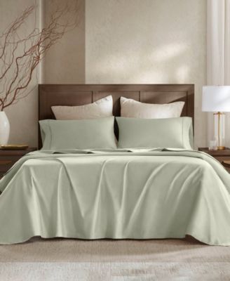 Sateen 400-Thread Count Cotton 5-Pc. Sheet Set, Split King