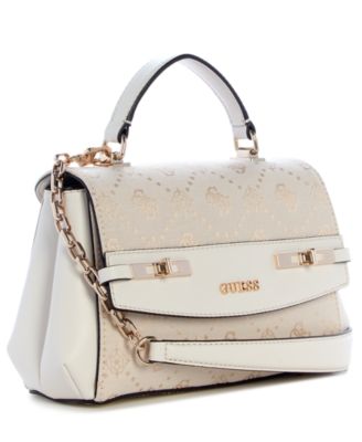 Melinda Logo Small Top Handle Bag