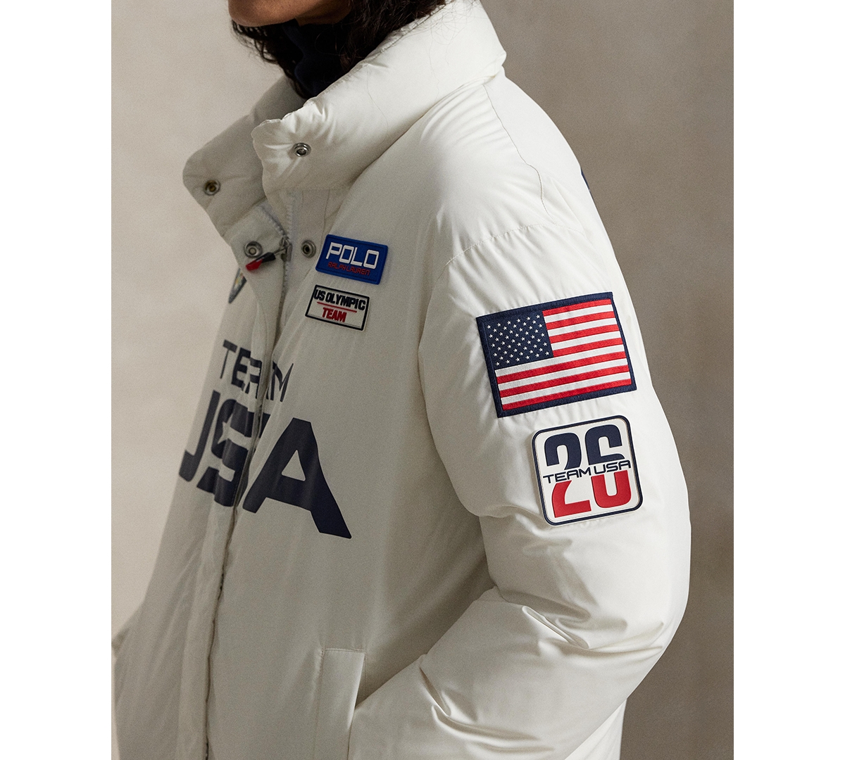 Polo Ralph Lauren Women's Graphic Down Puffer Jacket