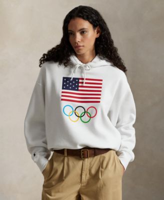 Polo Ralph Lauren - Women's Graphic Print Fleece Hoodie