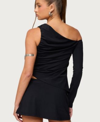 Women's Lucretia Asymmetric Off Shoulder Top
