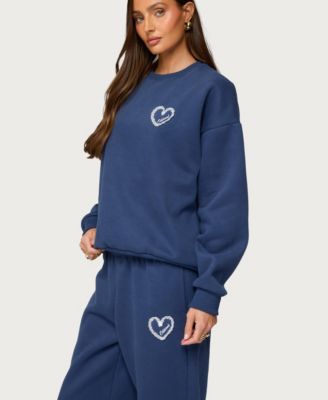 Women's Love Oversized Sweatshirt