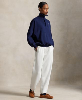 Women's Team USA Fleece Buttoned Mock Neck Sweatshirt