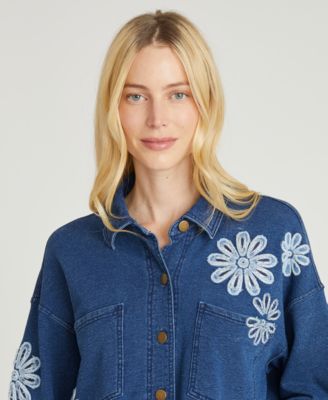 Women's Marlow Daisy Patchwork Detail Cloud Bryn Shacket