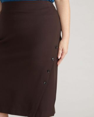Women's Plus Size Anya Ponte Skirt